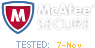 McAfee Secured